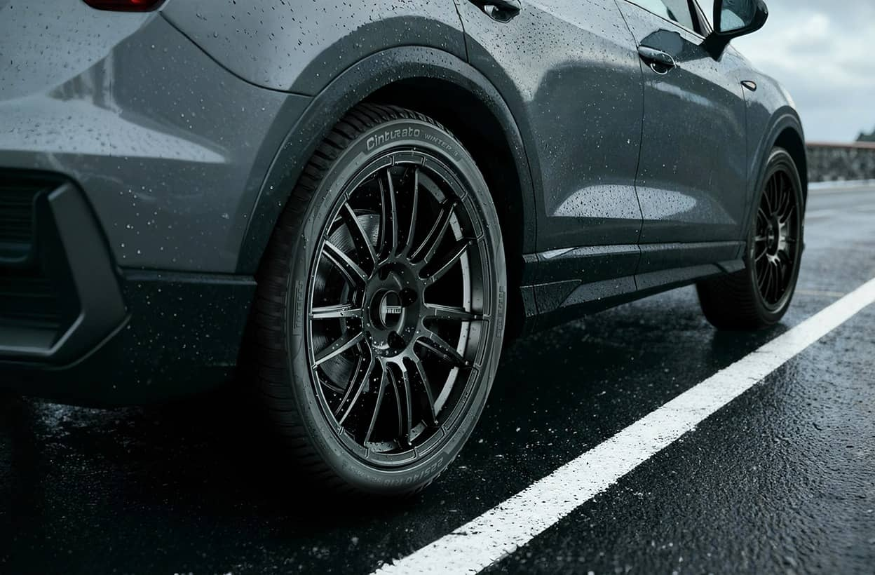 Pirelli Cinturato Winter 3 mintázat közelről